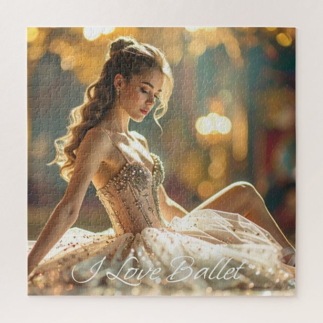 PUZZLE J'AIME LE BALLET - BALLET & DANSE (Vertical)