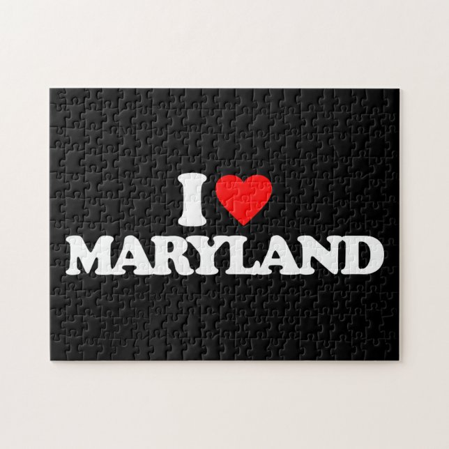 PUZZLE J'AIME LE MARYLAND (Horizontal)