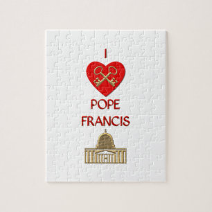 Puzzle J'aime le pape François