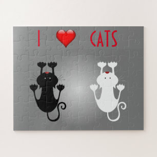 Puzzle J'aime les chats