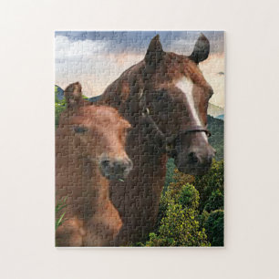 Puzzle J'aime les chevaux