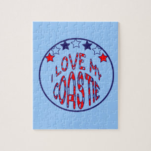 Puzzle "J'aime ma côte