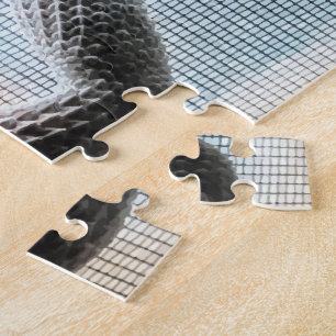 Puzzle J'aime mon dragon barbu d'amusement de beardie