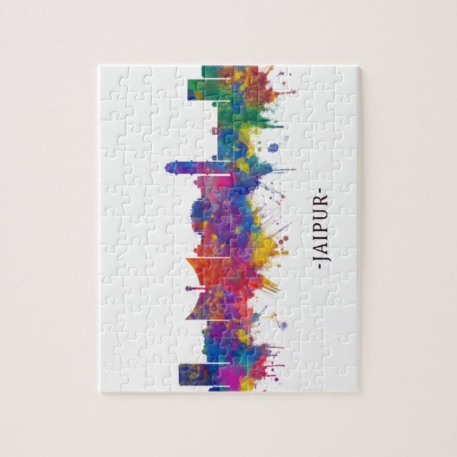 Puzzle Jaipur Rajasthan Skyline (Vertical)