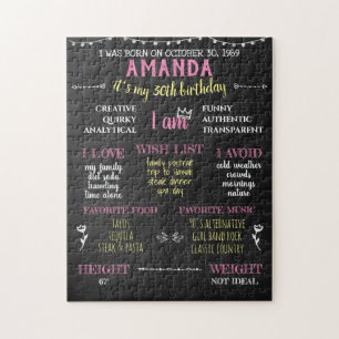 Puzzle Jalon Adulte Anniversaire Drôle