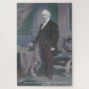 Puzzle James Buchanan 15e président des États-Unis.