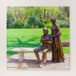 Puzzle James Madison 4e président de l'Amérique.