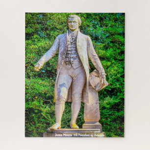 Puzzle James Monroe 5e président des États-Unis.
