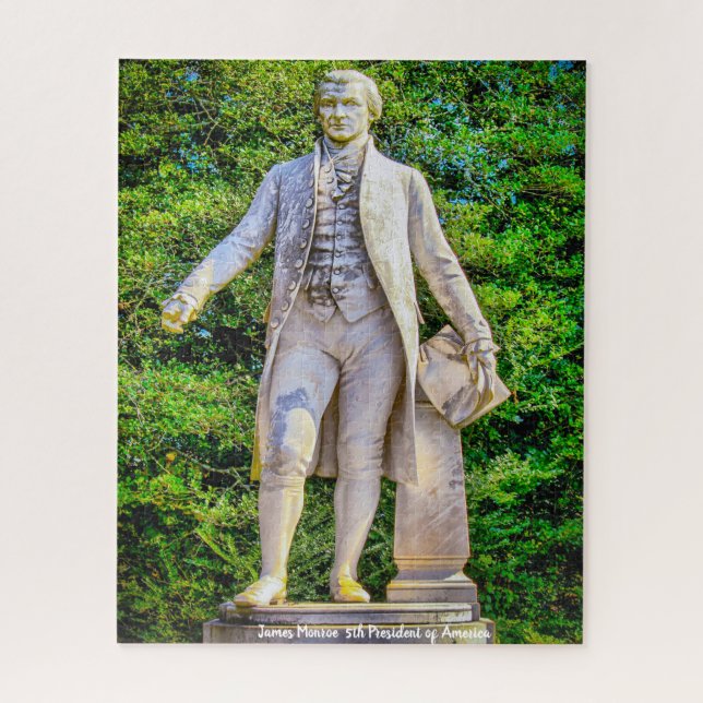 Puzzle James Monroe 5e président des États-Unis. (Vertical)