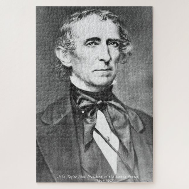 Puzzle James Tyler 10e président des États-Unis. (Vertical)