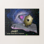 Puzzle James Webb Télescope spatial JWST<br><div class="desc">Le télescope spatial James Webb ou JWST est la prochaine génération de successeurs du télescope spatial Hubble extraordinaire qui a produit tant d'images époustouflantes de notre système solaire et de notre univers. JWST sondera plus loin dans le cosmos en utilisant un miroir doré plus grand et des instruments plus sensibles...</div>