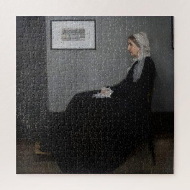 Puzzle James Whistler - Portrait of the Artist's Mother (Vertical)