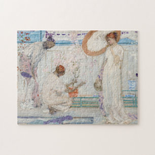 Puzzle James Whistler - Symphonie blanche, Trois filles