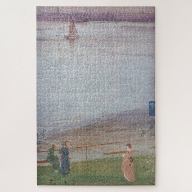 Puzzle James Whistler - Variations en violet et vert (Vertical)