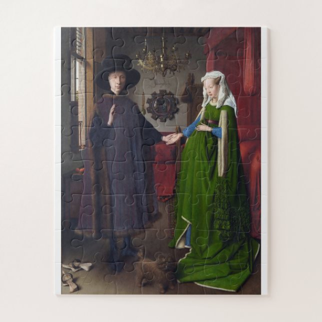 Puzzle Jan Van Eyck - Giovanni Arnolfini And His Bride (Vertical)