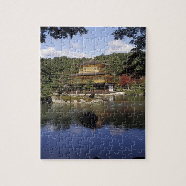 Puzzle Japon, Kyoto, Pavillon d'or, Temple zen (Vertical)