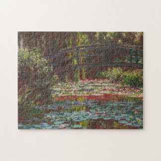 Puzzle ~ japonais Claude Monet de pont et de nénuphars