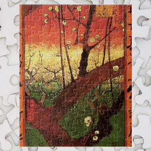 Puzzle Japonisme : Prunier en fleurs par Vincent van Gogh
