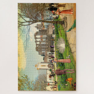 Puzzle Jardim Diana (Evora - Portugal)