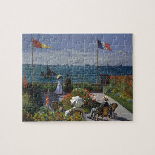 Puzzle Jardin à Sainte-Adresse par Claude Monet
