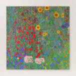 Puzzle Jardin agricole de Gustav Klimt avec tournesols<br><div class="desc">Jardin agricole de Gustav Klimt avec puzzle tournesol.</div>