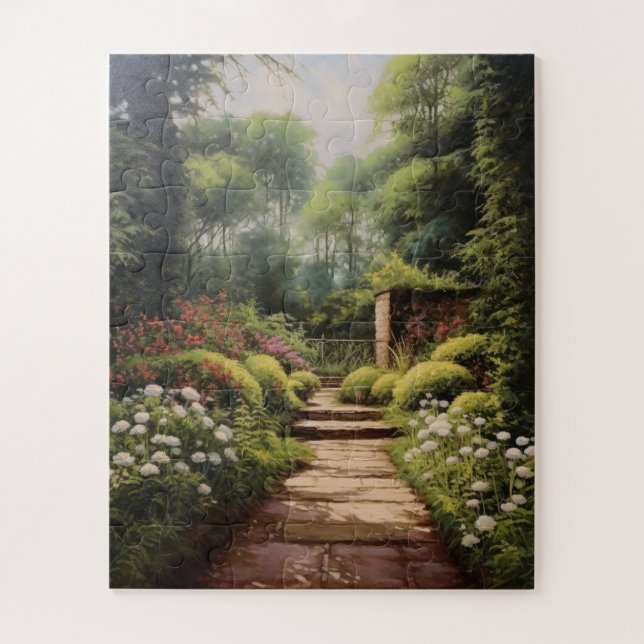 Puzzle Jardin Anglais (Vertical)
