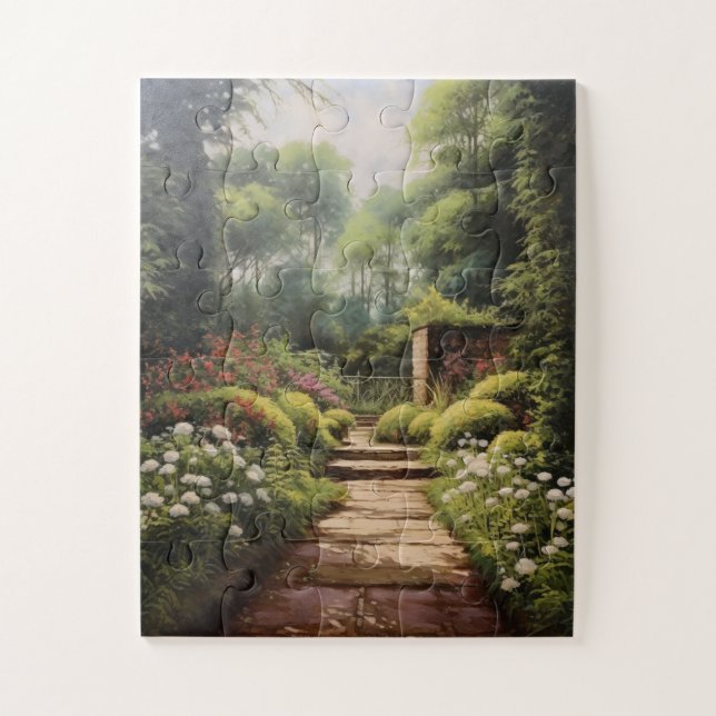 Puzzle Jardin Anglais (Vertical)