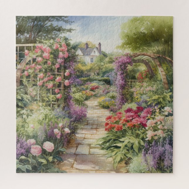 Puzzle Jardin anglais victorien (Vertical)