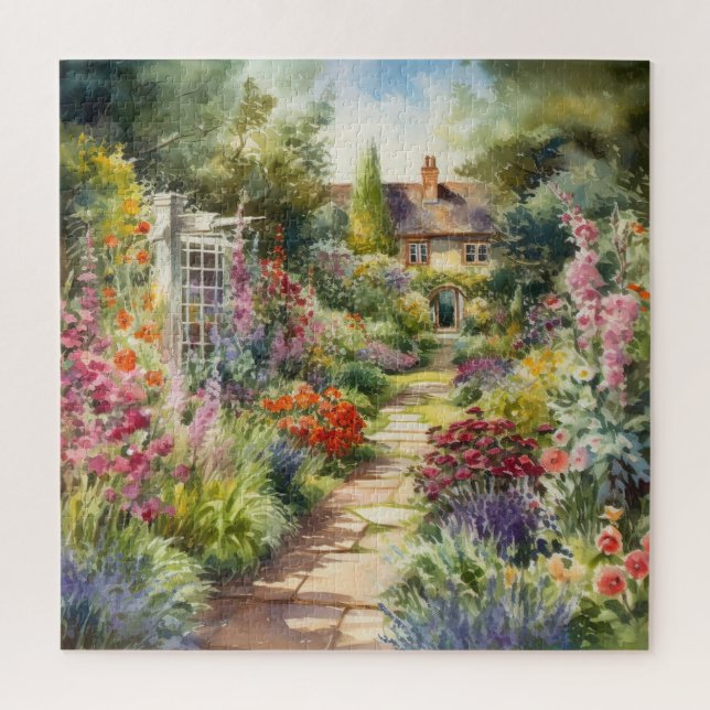Puzzle Jardin anglais victorien (Vertical)