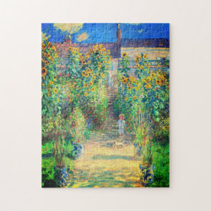 Puzzle Jardin aux fleurs de Monet