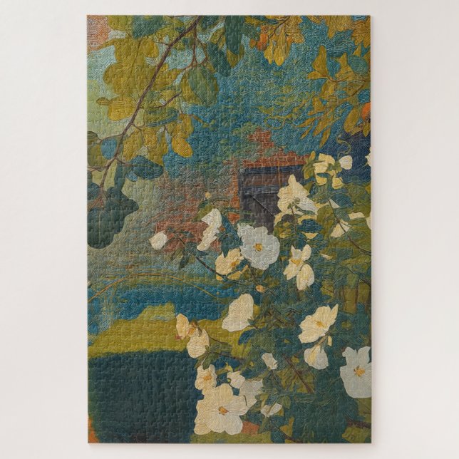 Puzzle Jardin Blanc (Vertical)