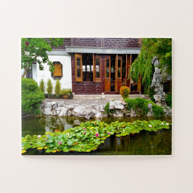 Puzzle Jardin chinois Portland Oregon. (Horizontal)