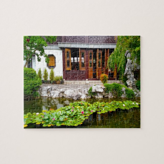 Puzzle Jardin chinois Portland Oregon. (Horizontal)