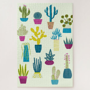 Puzzle Jardin de cactus