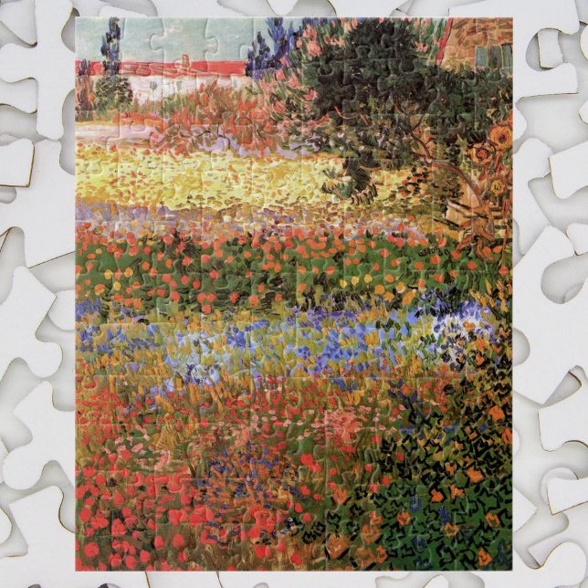 Puzzle Jardin de fleurs par Vincent van Gogh (Créateur téléchargé)