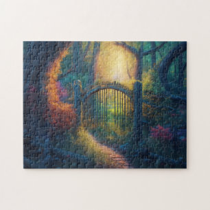 Puzzle Jardin de la Forêt Enchantée Art Numérique