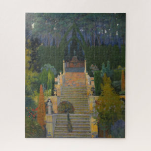 Puzzle Jardin de Majorque (par Santiago Rusiñol)