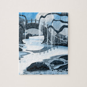 Puzzle Jardin de méditation japonais