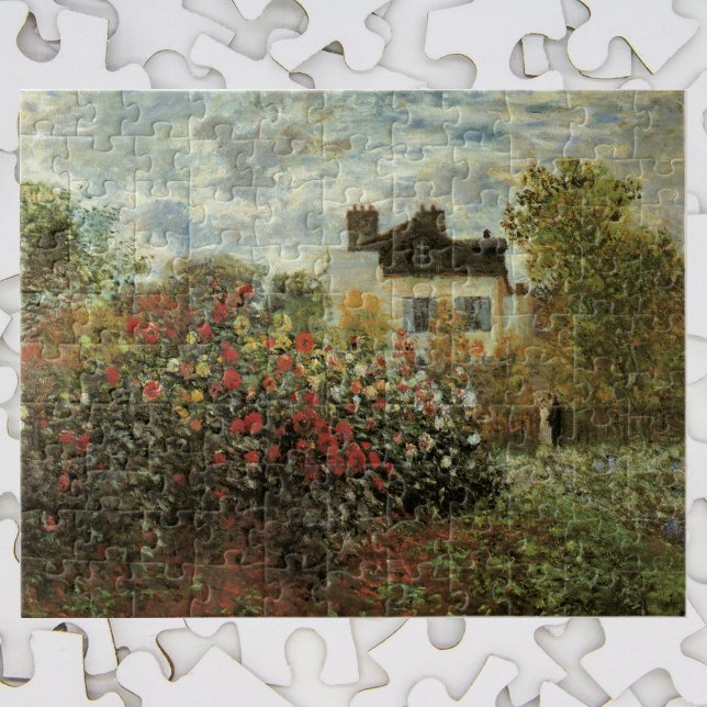 Puzzle Jardin de Monet à Argenteuil par Claude Monet (Créateur téléchargé)