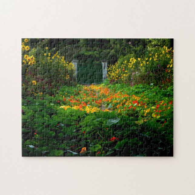 Puzzle Jardin de Monet, Giverny, France en automne (Horizontal)