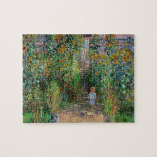 Puzzle Jardin de Monet Vetheuil Impressionim Peinture de