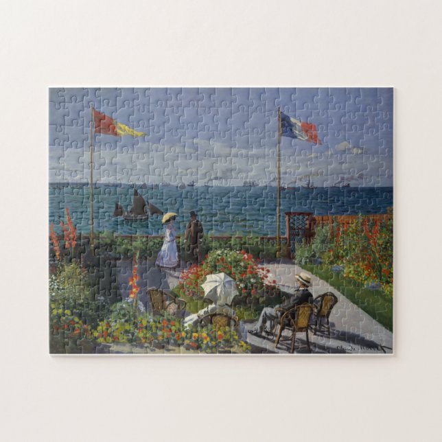 Puzzle Jardin de Sainte-Adresse - Claude Monet (Horizontal)