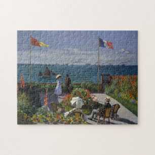 Puzzle Jardin de Sainte-Adresse par Claude Monet