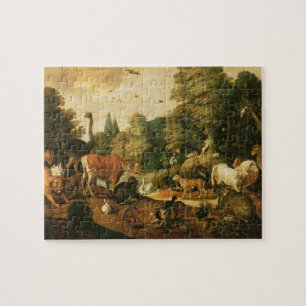 Puzzle Jardin d'Éden (huile sur la toile)