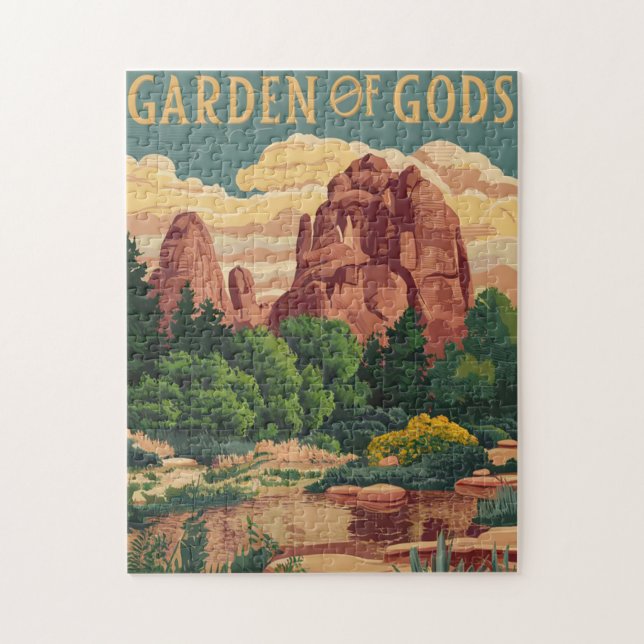 Puzzle Jardin des Dieux Colorado (Vertical)