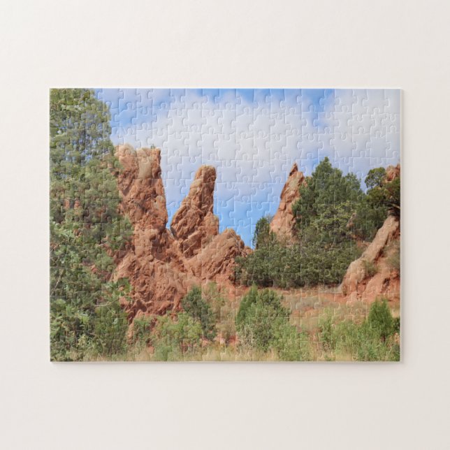 Puzzle Jardin des Dieux, Colorado Springs, Colorado (Horizontal)