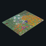 Puzzle Jardin des fleurs par Gustav Klimt<br><div class="desc">Belle peinture colorée d'un jardin fleuri de Gustav Klimt. Des variations Extraordinaires de couleurs et de belles fleurs s'intègrent parfaitement à de nombreux produits et idées cadeaux.</div>