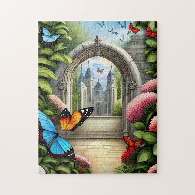 Puzzle Jardin des papillons (Vertical)