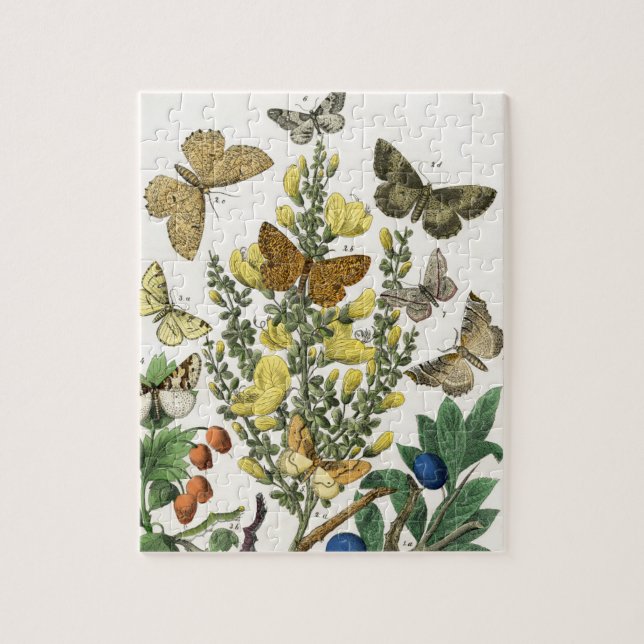 Puzzle Jardin des papillons (Vertical)