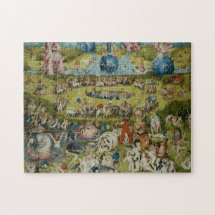 Puzzle Jardin des plaisirs terrestres, 1490-1500